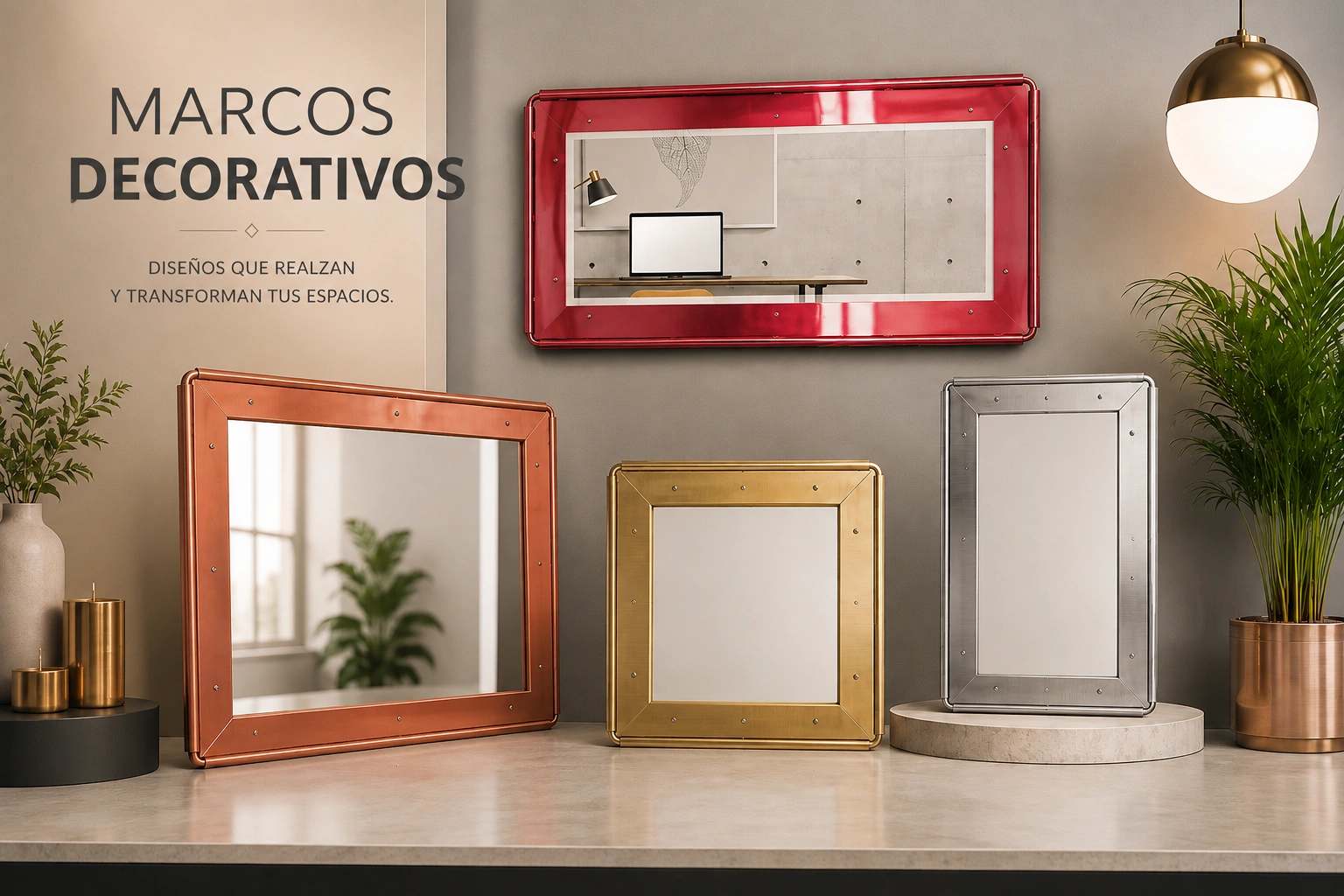 Marcos decorativos de Crearlam